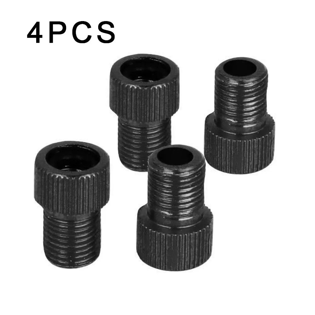 

4PCS Valve Adapter Bicycle Road Bike Tire Valve Adapters Tube Tool Converters Cycling Bicycle Pump Accessories