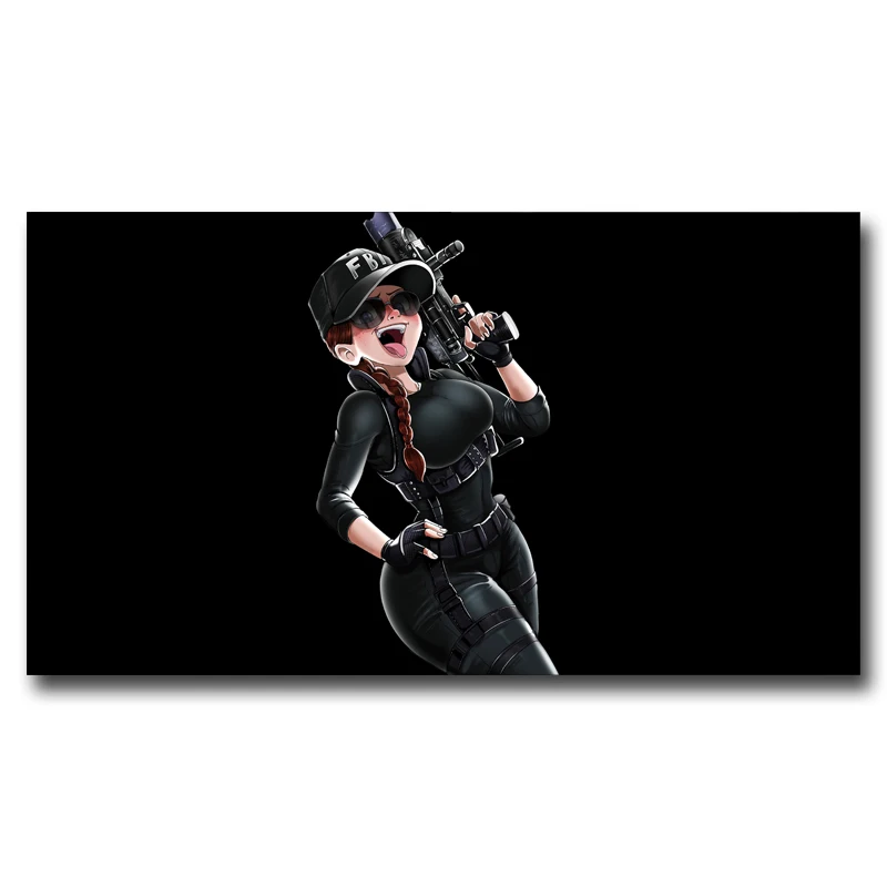 Радуга шесть осада спецназ полиции ПК игра плакаты и принты Гостиная Искусство