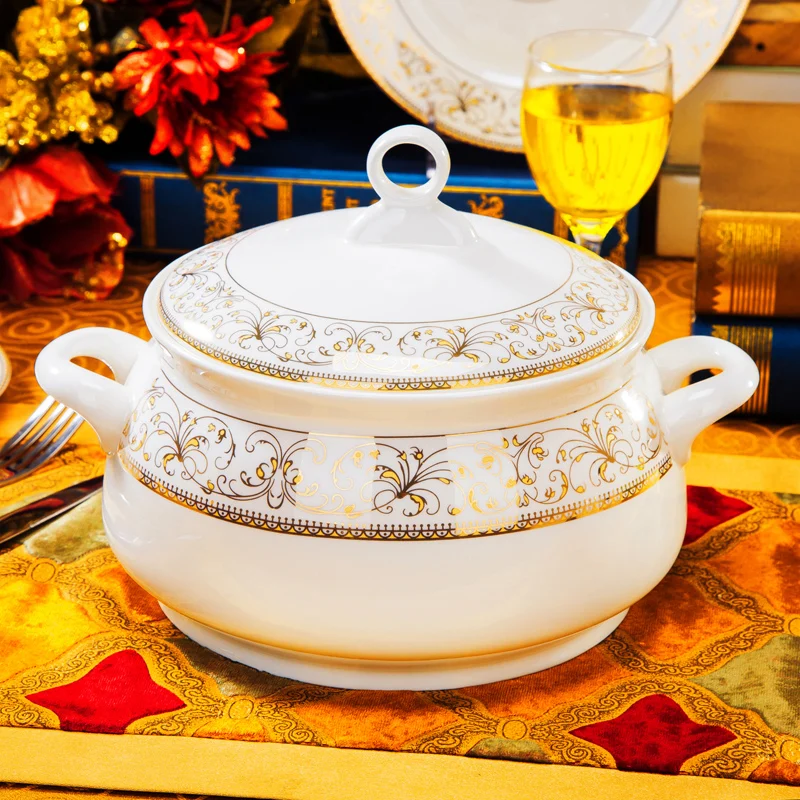 Набор посуды из 46 предметов керамические тарелки и миски|ceramic dinnerware set|dinnerware