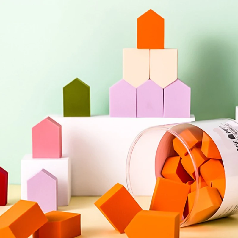 

15 шт., губка для макияжа в комплекте с футляром для хранения