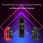 Смарт-часы M4 для часы  мужчин и женщин, спортивные часы , Bluetooth, Водонепроницаемый Фитнес-трекер, пульсометр, кровяное давление, шагомер, Смарт-часы 2020