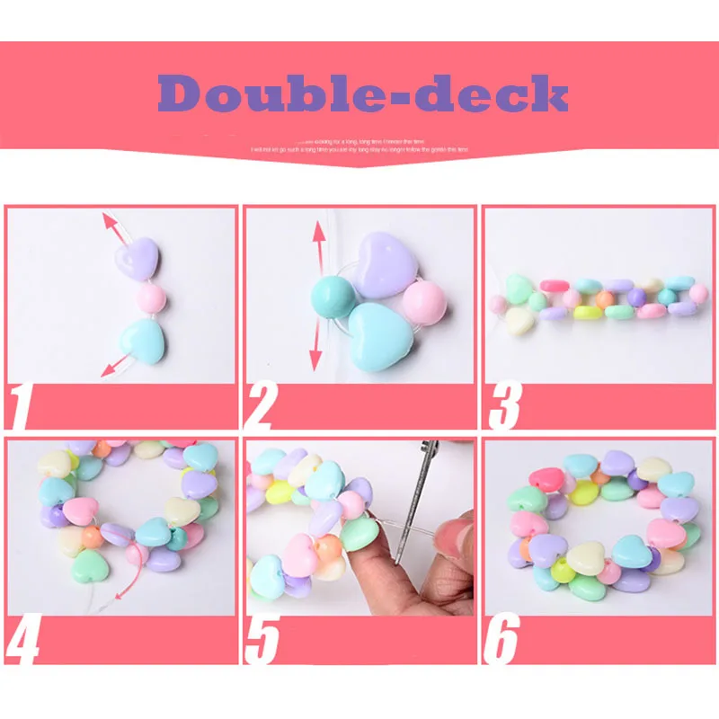 DIY Набор аксессуаров для игрушек из бисера ручной работы детский креативный