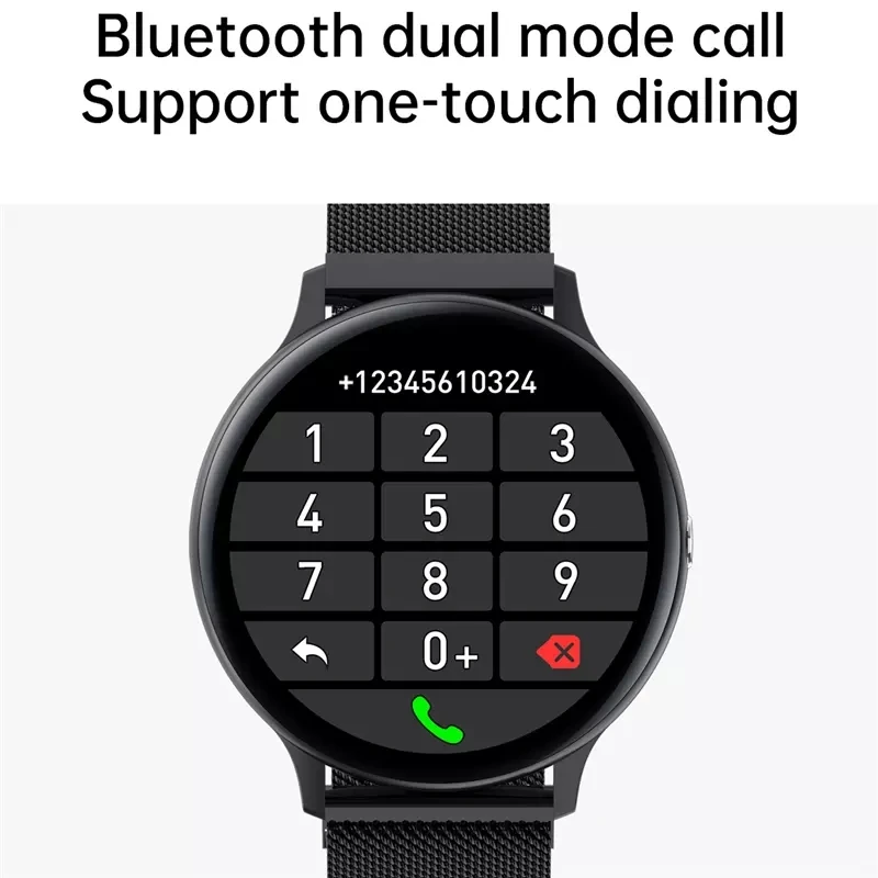 Новинка 2021 Смарт часы для мужчин и женщин с Bluetooth фитнес трекером сенсорным
