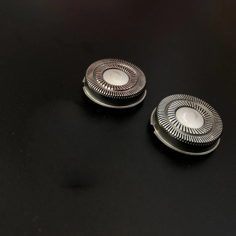 only razor 2 head XIAOMI для лица бритва Enchen BlackStone 3D электробритва, мужские моющиеся type-C USB Перезаряжаемый станок для бритья бороды - Цвет: only razor 2 head