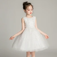 elegant lace flower girls dress embroidery christening gown newborn baby clothes 13 years birthday party kids dresses for girls