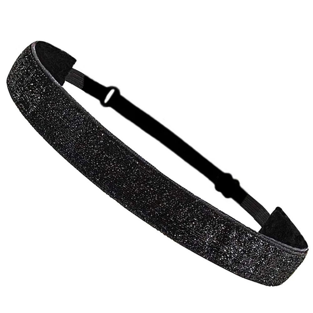 Повязка для волос с двусторонними блестками аксессуары |