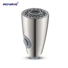 Головка распылителя кухонного крана ROVATE, насадка распылителя для раковины, сменная насадка для смесителя, матовый никель