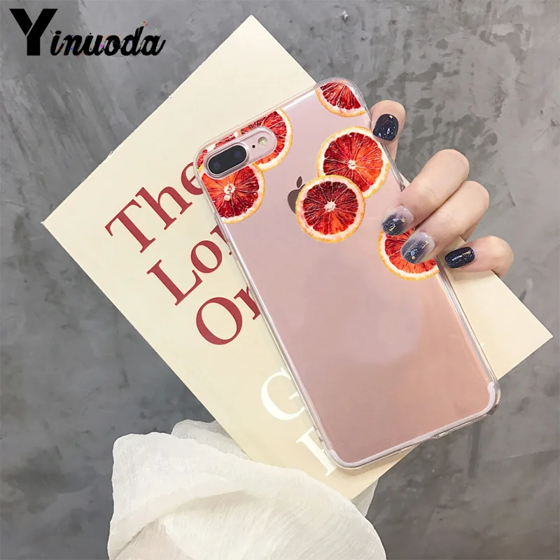 Yinuoda кокосовый лимон фрукты Забавный чехол для телефона Apple iPhone 8 7 6 6S Plus X XS max 5 5S SE XR чехол