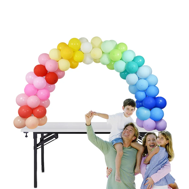 Soporte de cadena para globos, columna de soporte para mesa de fiesta, Kits de arco para Decoraci&oacute;n de cumplea&ntilde;os y boda, accesorios de globo, 39 unids/set por juego-2