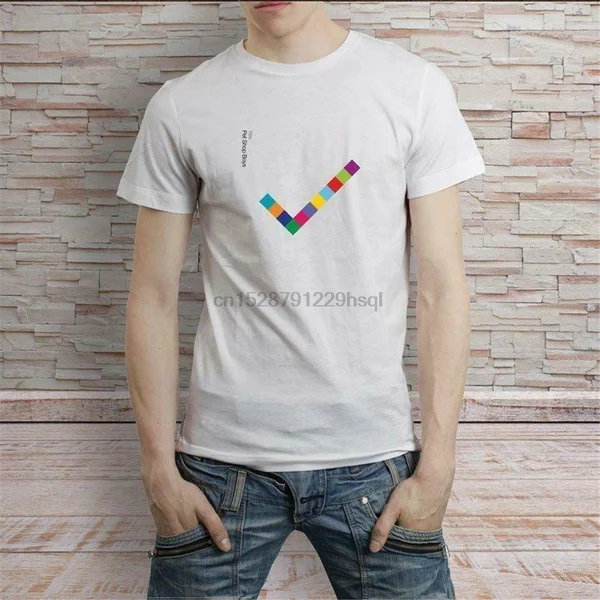2020 Новый Pet Shop Boys да электронный ремешок США Размеры S M L Xl 2Xl 3Xl футболка En2 с