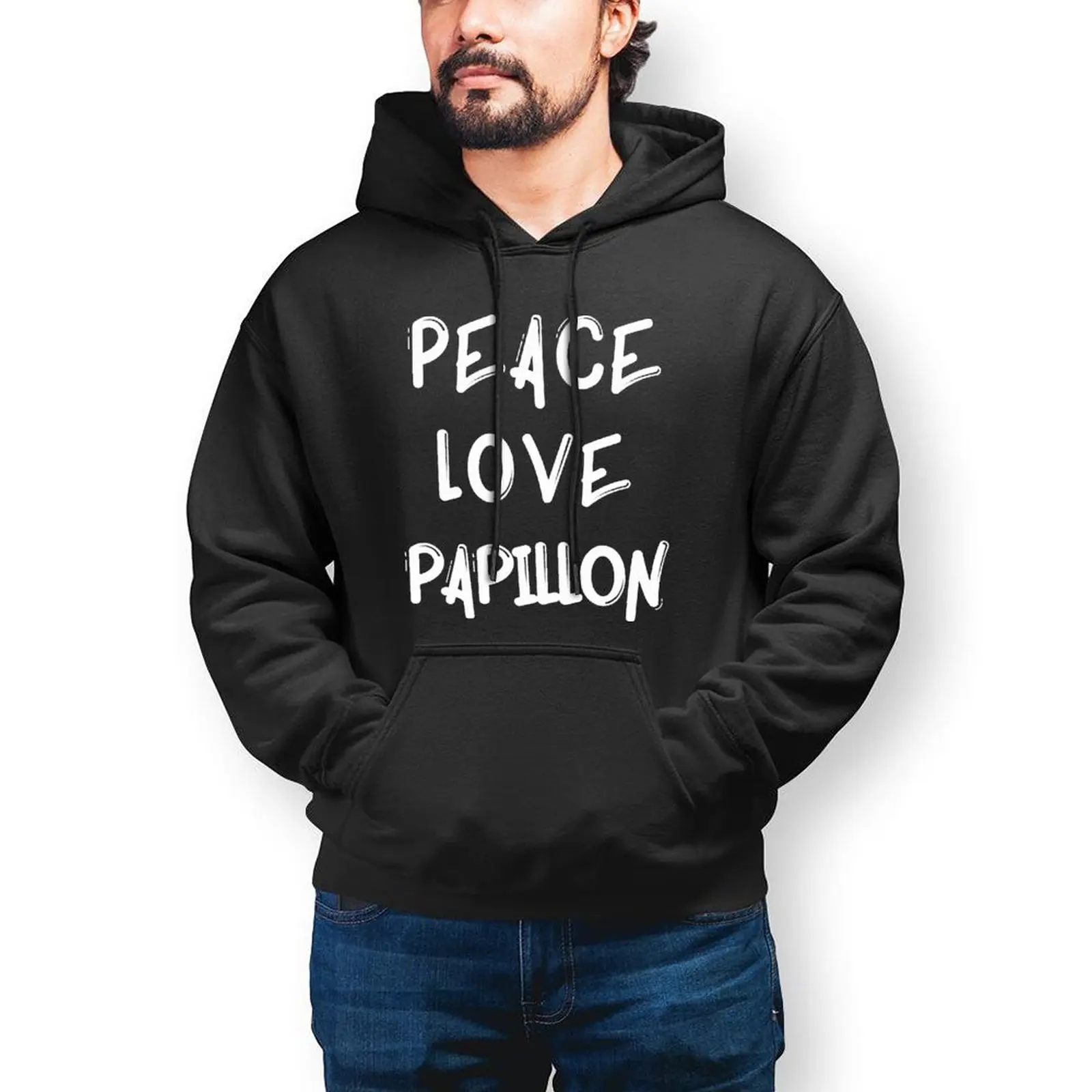 

Толстовки с изображением собаки, хлопковый пуловер для улицы, толстовка, теплая длинная стильная толстовка, большие размеры, мужские