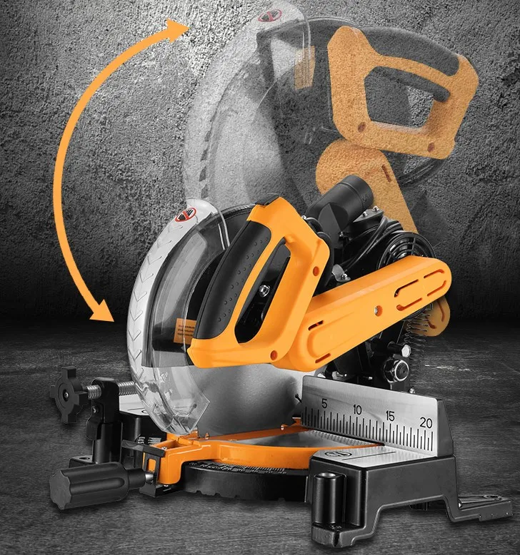 Многофункциональная алюминиевая пила 10 дюймов 255 мм деревообрабатывающий