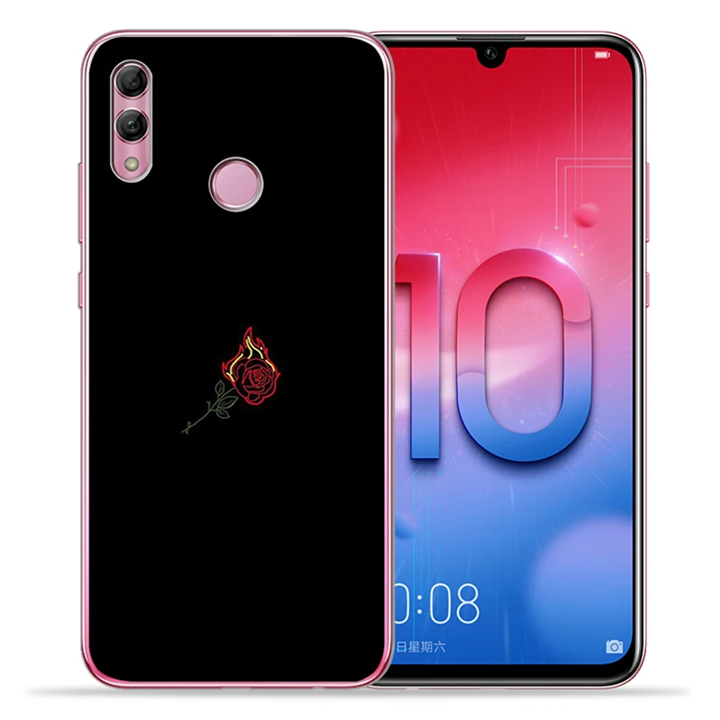 Красивые Цветные Милые Мягкие силиконовые чехлы в виде розы чехол для телефона