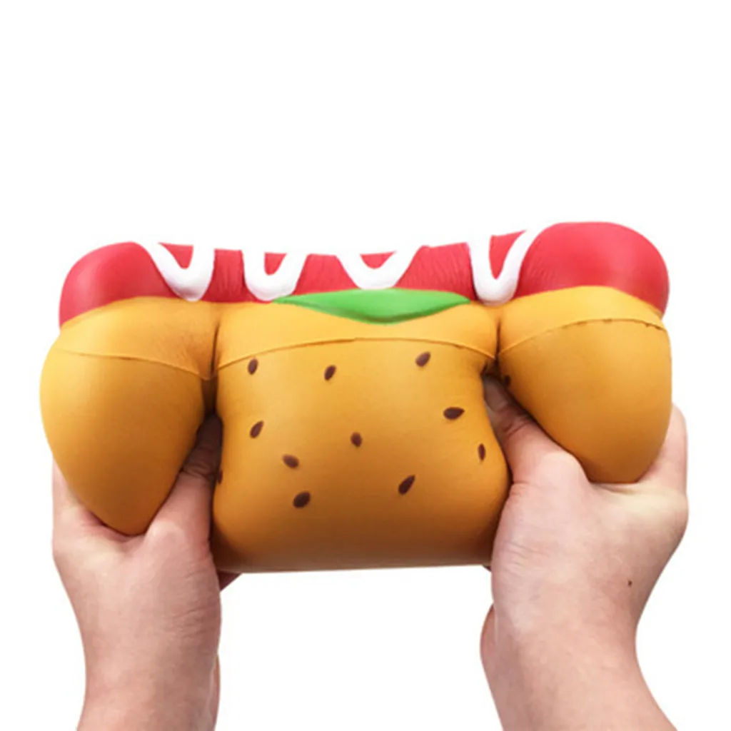 

Relax Toys Squishy Squishies Fidget Toys Soft Scented Cute Squeezable Jumbo Giant Hot Dog Slow Rising Scented Stress Relief Toys