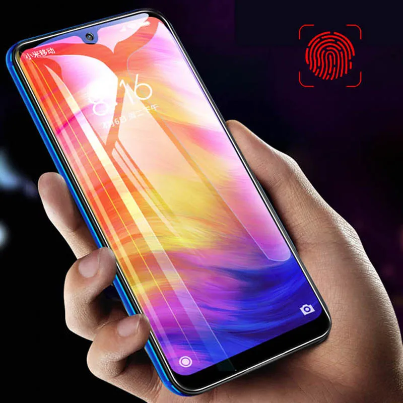2 шт./лот 9D полное закаленное стекло для Xiaomi Redmi Note 7 Pro Полное покрытие 9H защитная