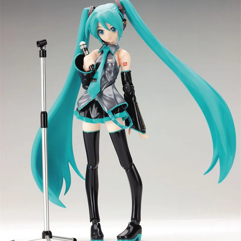 FIGMA 014 Miku Аниме 14 см экшн-Фигурки игрушки | Игрушки и хобби
