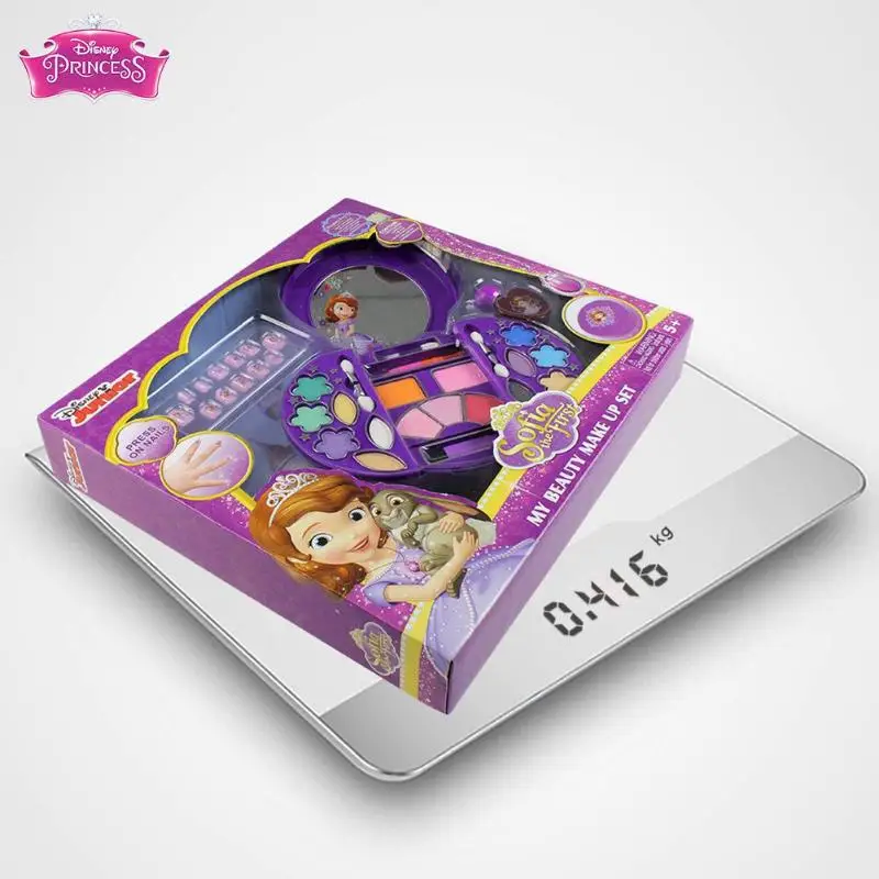 DISNEY Новорожденные девочки красота игрушки Дети многофункциональная Косметика Коробка безопасный нетоксичный моющийся игрушки Парикмахерская для детей Рождество