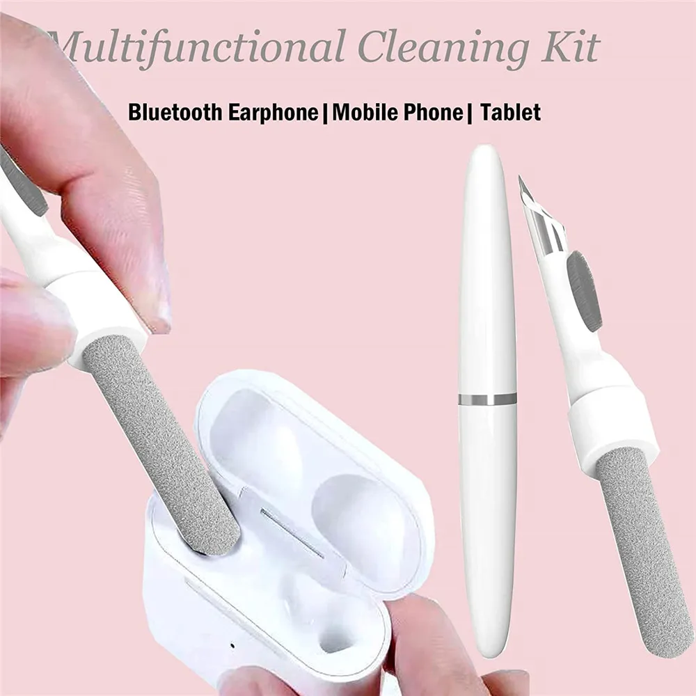 Bluetooth Earbuds Cleaner Kit For Airpods Pro 1 2 Cleaning Pen Brush Bluetooth Earphones Case Cleaning Tools for Xiaomi Huawei