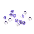 Металлические проушины 100 для скрапбукинга, 3 мм, разные цвета в произвольном порядке шт.