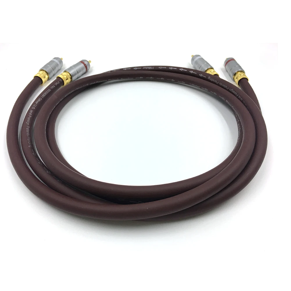 Аудио кабель Hifi Cardas RCA для межсоединения проигрывателя AMP сигнала провод аудио и