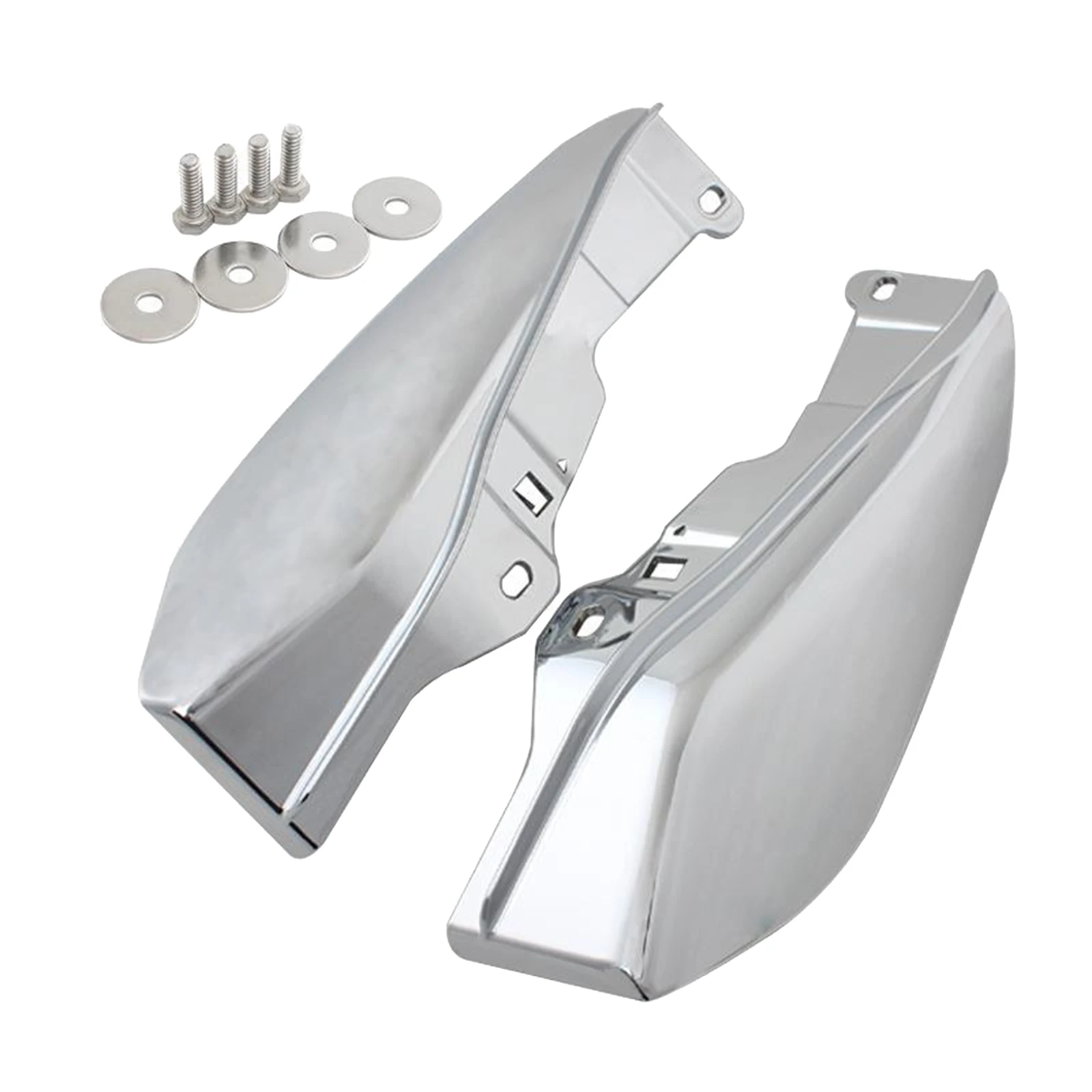 

2Pcs Heat Mid-Frame Air Deflector Trim Kit for Harley Touring 09-16