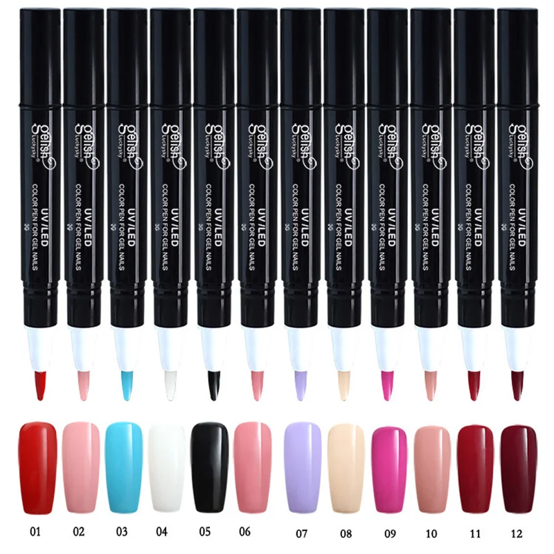 Женщины Один шаг гель лак ручка ногтей УФ светодиодный для волшебный 3D кошачий