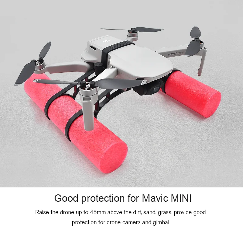 DJI Mavic мини посадочный мини-поплавок комплект повышающее шасси для посадки на