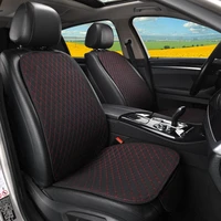 frontrear flax car seat cover for mg 3 5 6 7 gt zs hs rx5 universal automobile seat protection cover car styling accessories
