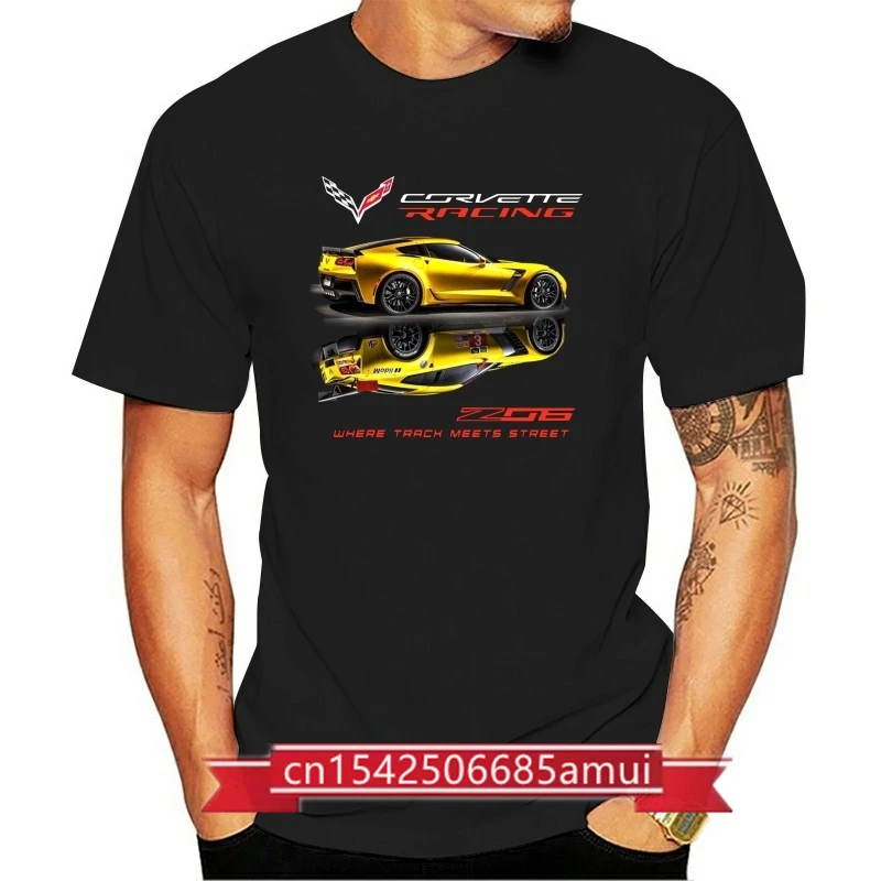 

Corvette T-Shirt Z06 Corvette Racing Where Track Meets Street C7