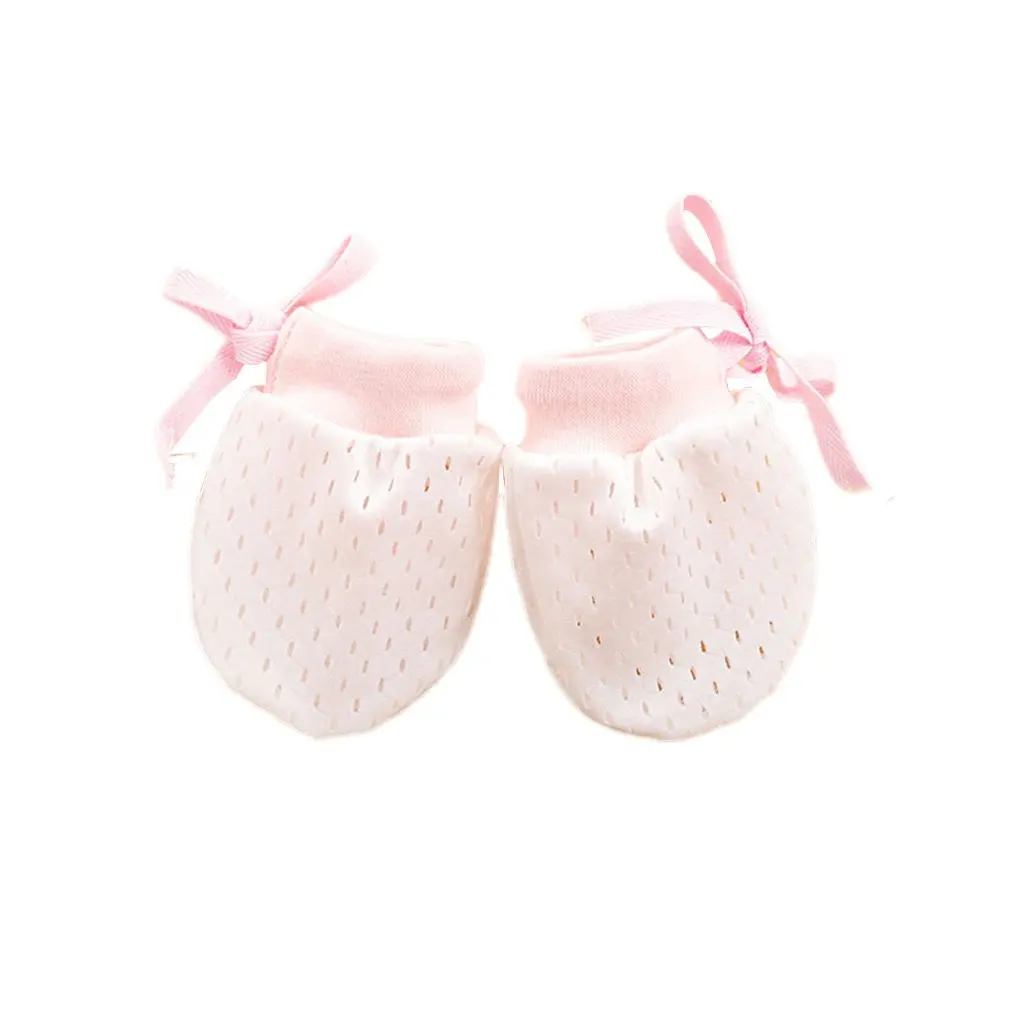 

Newborn Baby Autumn and Winter Cotton Anti-scratch Gloves Anti-scratch Face Artifact