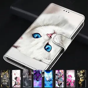 for xiaomi redmi 4x 4a 5a case cartoon wallet leather flip magnetic full cover for xiaomi redmi 5 plus phone cases free global shipping