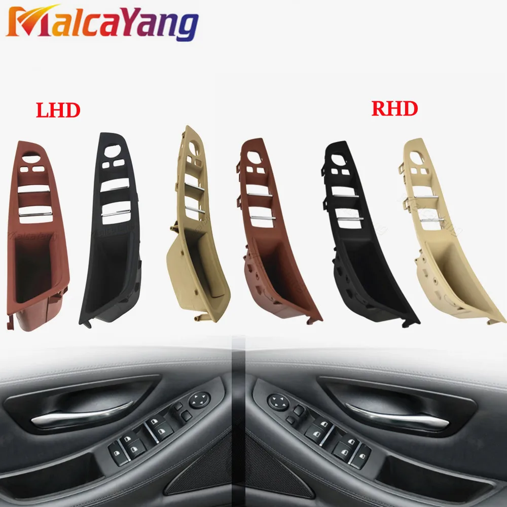 

High Quality Car Interior Door Handle Panel Pull Trim Cover LHD RHD For B MW 5 Series F10 F11 520i 523i 525i 528i