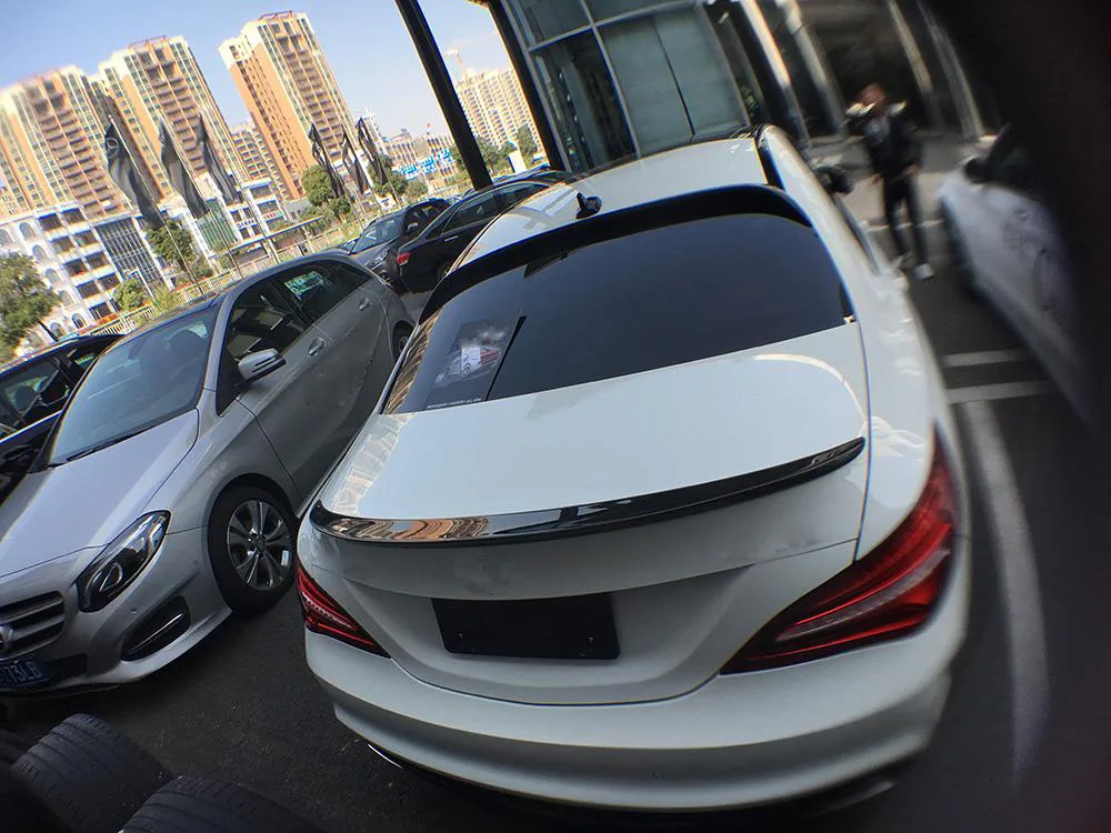 Углеродное волокно/frp задний спойлер багажника для Mercedes Benz CLA Class CLA180 CLA200 CLA250 CLA45 AMG