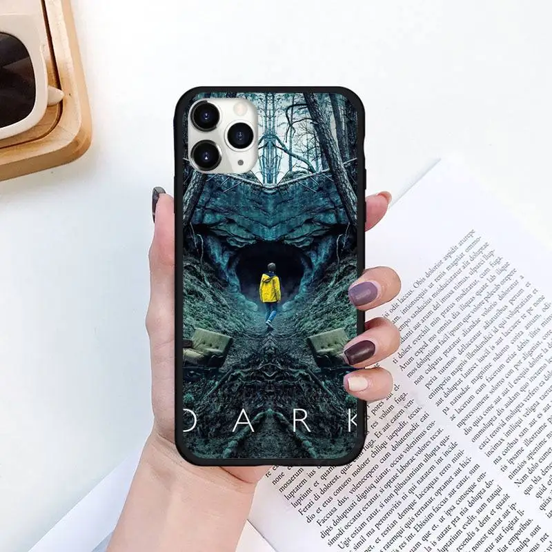 

Dark Netflix TV show Phone Case for iPhone 11 12 pro XS MAX 8 7 6 6S Plus X 5S SE 2020 XR Luxury brand shell funda coque