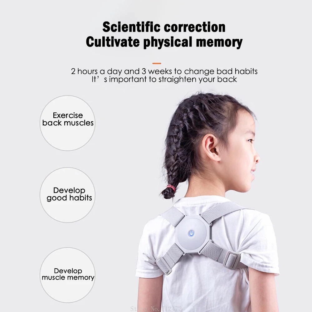 

New Adjustable Smart Back Posture Corrector children adults correct kyphosis sitting posture harness correction belt