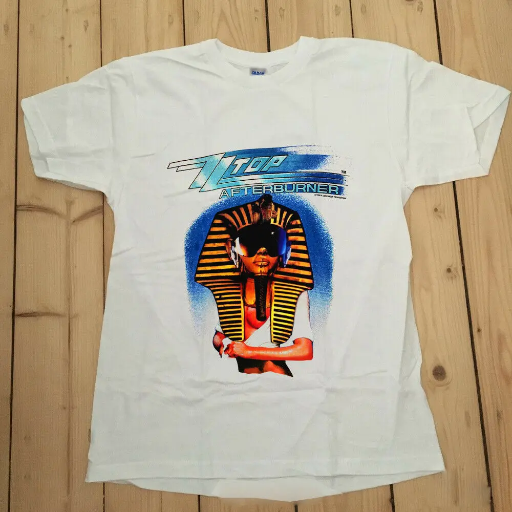 Zz Top 80S Форсаж Сфинкс рок концертный тур Новинка Хлопковая футболка|Мужские