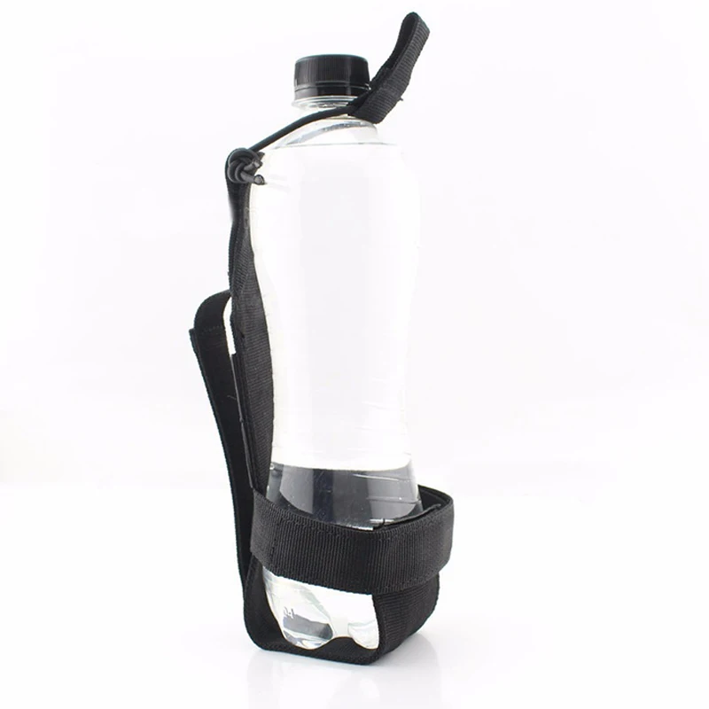 

Adjustable Nylon Kettle Holder Outdoor Water Bottle Holder Hanging Buckle for Climbing Hiking WHShopping