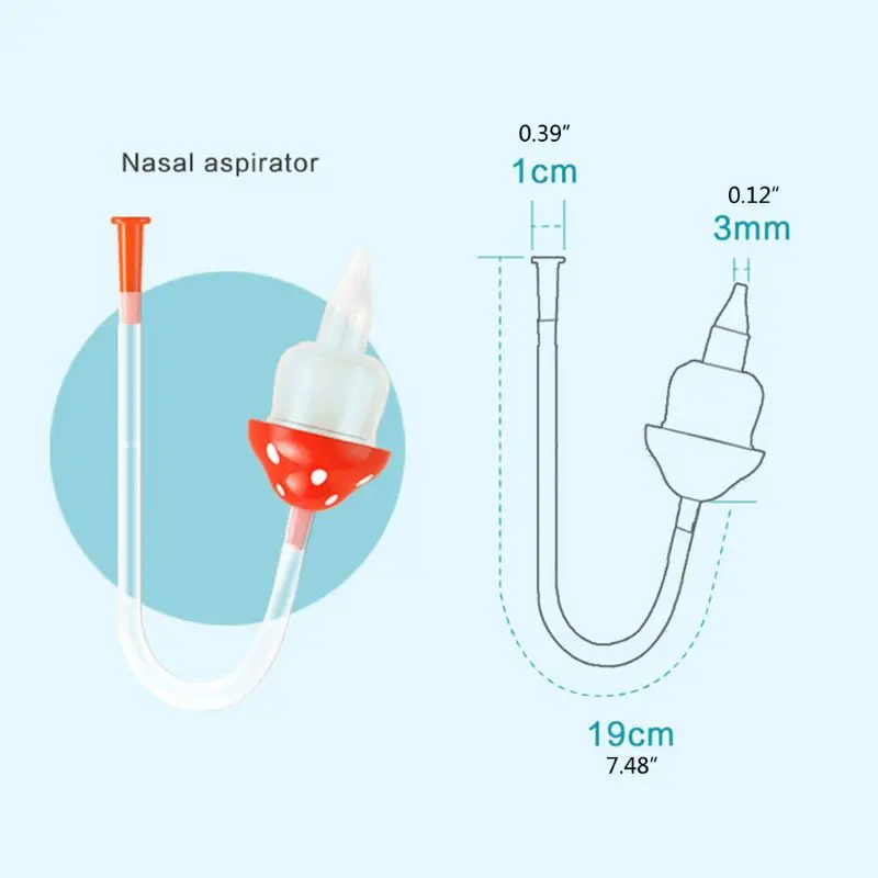 

Baby Nasal Suction Aspirator Nose Cleaner Sucker Suction Tool Protection Baby Mouth Suction Aspirator