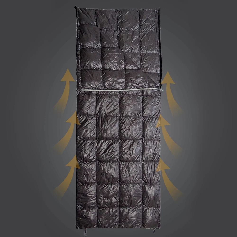 Winter Warm Sleeping Bag Outdoor Water Repellent Down Sack Backpacking Camping Hiking Envelope | Спорт и развлечения