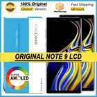 100% протестированный ЖК-дисплей Amoled с рамкой для Samsung Galaxy Note 9 N960F, сенсорный экран, дигитайзер, запасные части