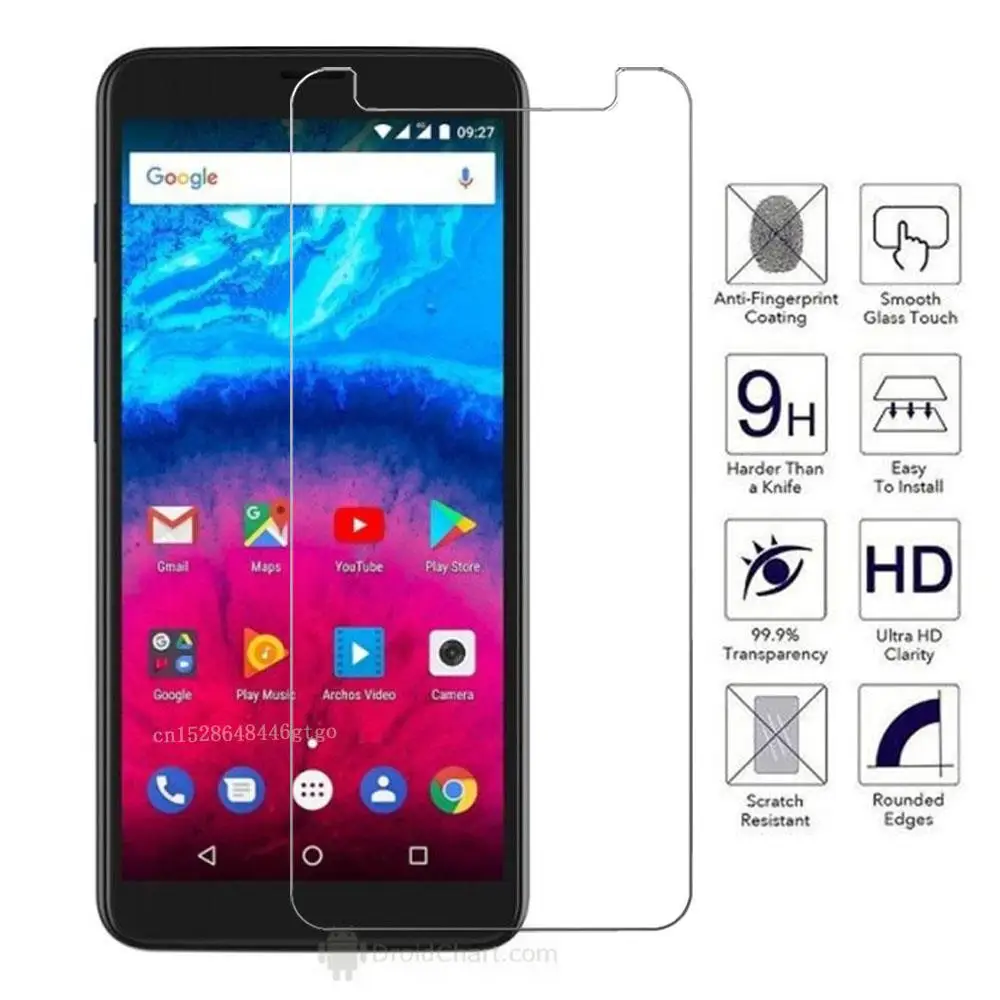 Закаленное стекло для Archos Core 55S 62S Алмазная Защитная пленка защита экрана