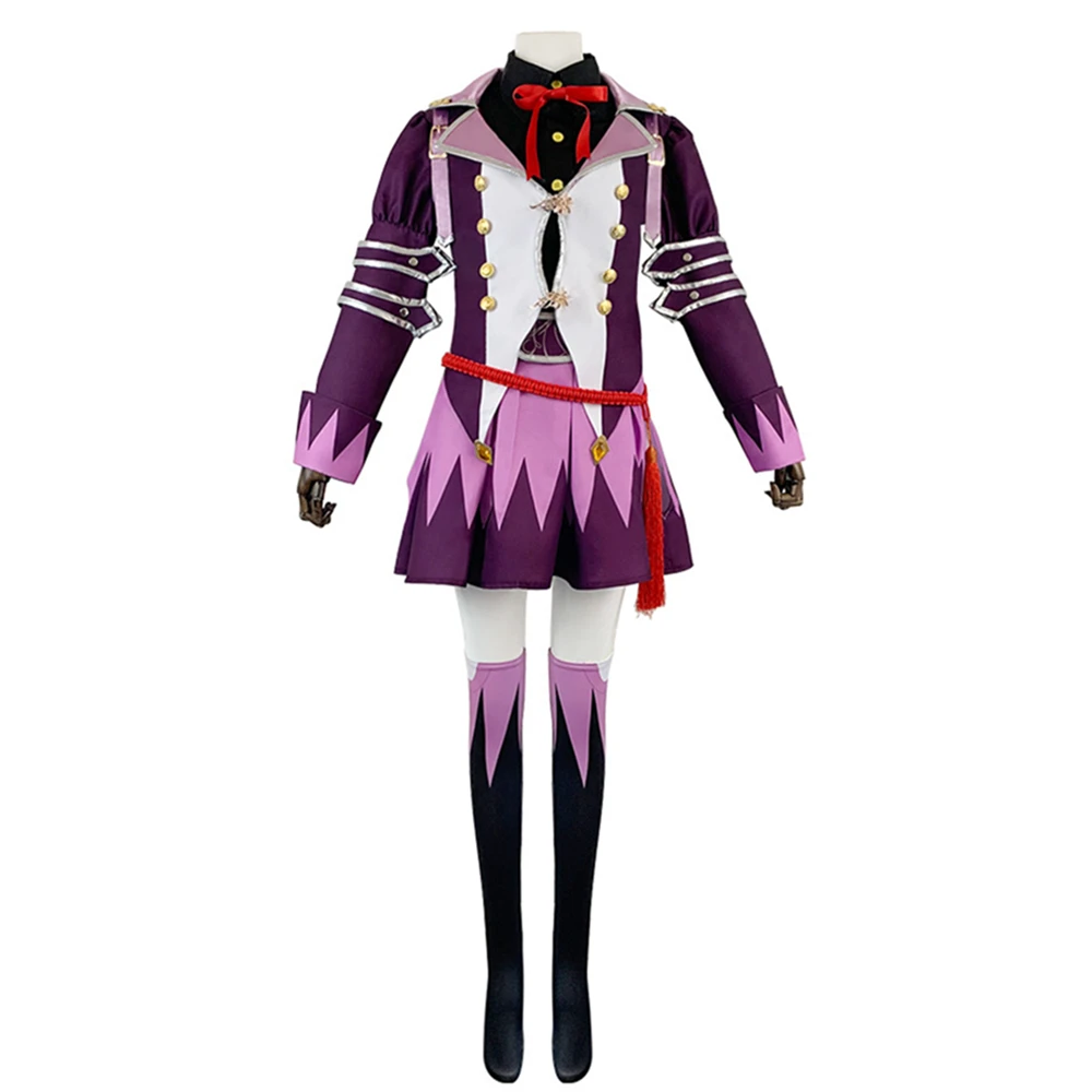 

Anime Umamusume Pretty Derby Cosplay Biwa Hayahide Costume Lolita Dress Uniform Halloween Carnival Customes Outfits