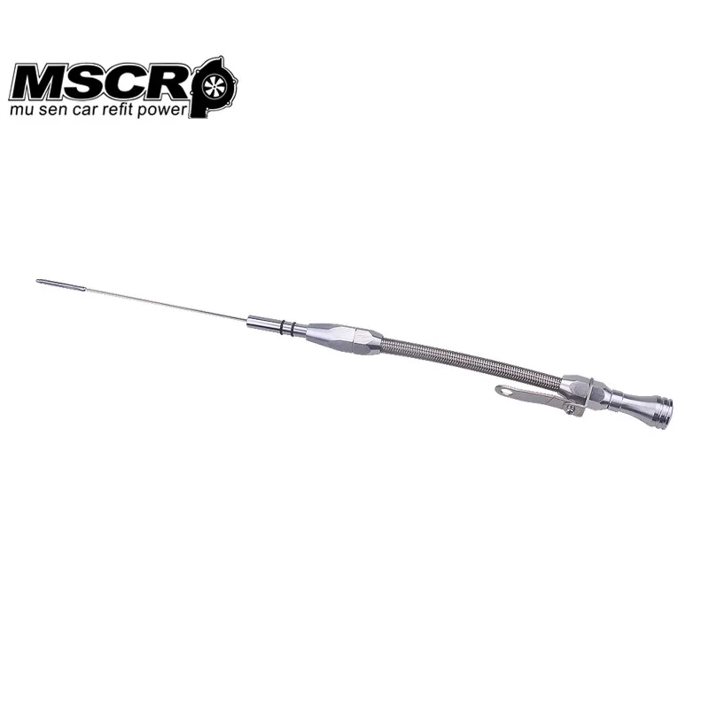Высокое качество для SB Ford 260 289 302 нержавеющая оплетка гибкого масляного щупа