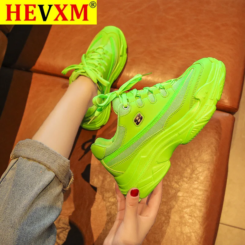 

2020 Harajuku Women's Chunky Sneakers Tenis Basket Women Casual Platform Shoes Ulzzang Dad Shoes High Top Sneakers Zapatos Mujer
