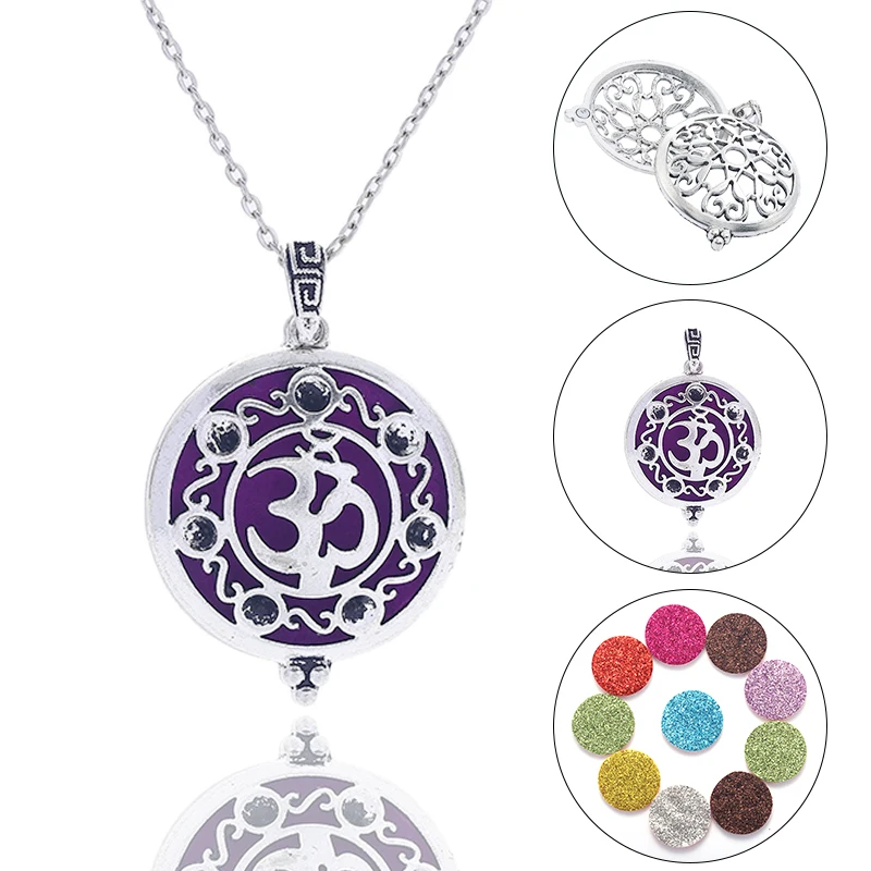 DIY ожерелье с ароматерапией и эфирным маслом открытая коробка для ароматерапии