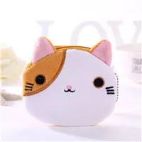 

1PCS Soft plush cartoon animal cute coin purse mini zipper children girl coin purse ladies earphone lipstick money card bag mini