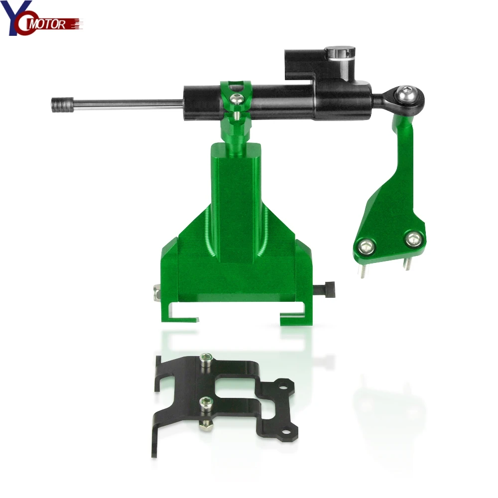 

New CNC Aluminum Accessories For YAMAHA MT-07 mt07 FZ-07 fz07 2016-2018 Motorcycle Steering Stabilize Damper&Bracket Mount Kit