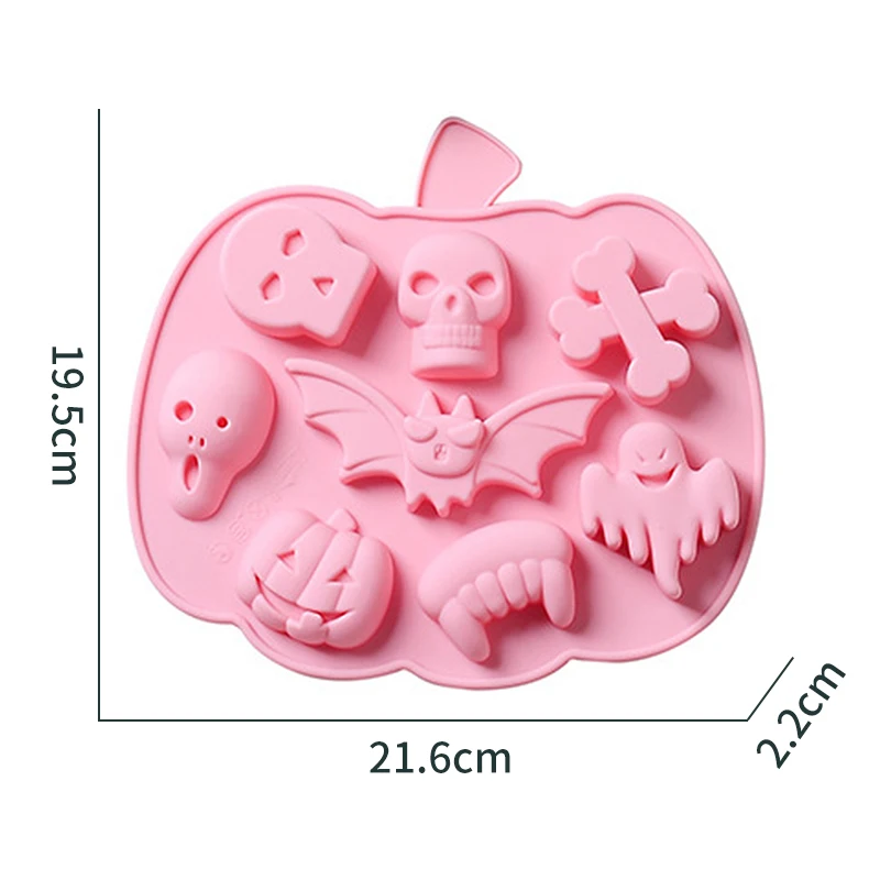 Силиконовая форма для домашнего пирога в виде тыквы на Хэллоуин праздничный торт