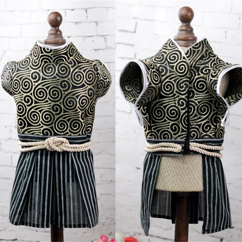 Одежда для собак и кошек японская модель мишка тедди пудель юбка кимоно косплея