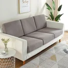 Жаккардовый чехол для подушки сиденья, однотонный эластичный чехол для углового дивана, защита мебели, съемный чехол для дивана